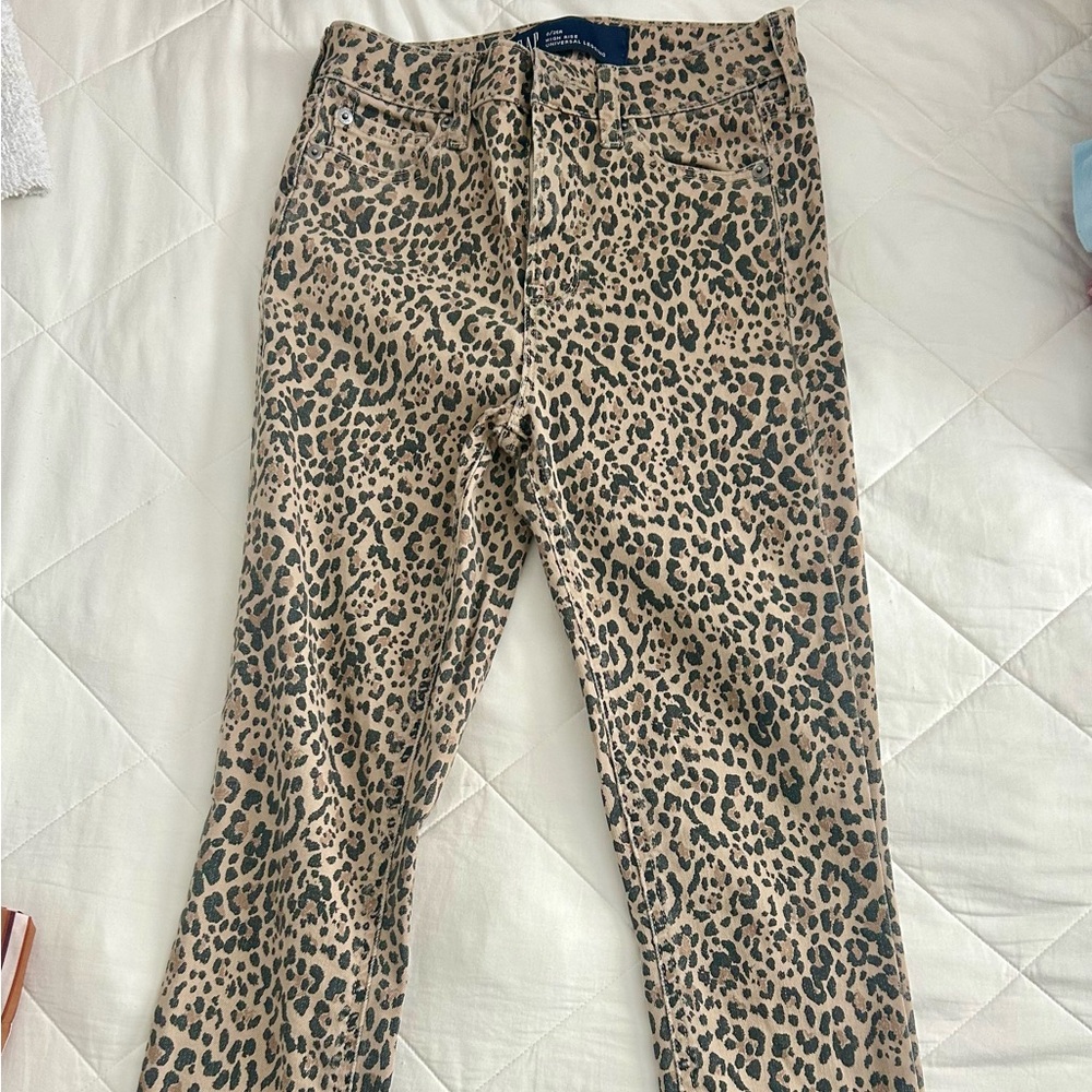 Leopard Print Jeggings